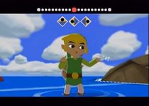 une photo d'Ã©cran de The Legend of Zelda - The Windwaker sur Nintendo Gamecube